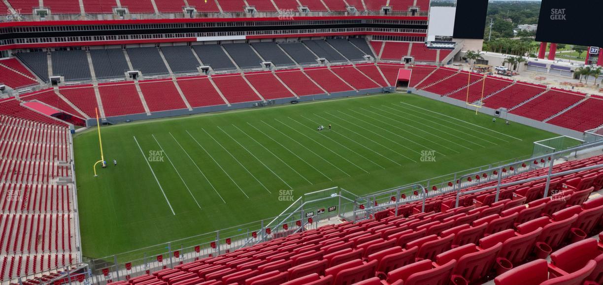 Raymond James Stadium - Section Lower Suite 10 Seat View