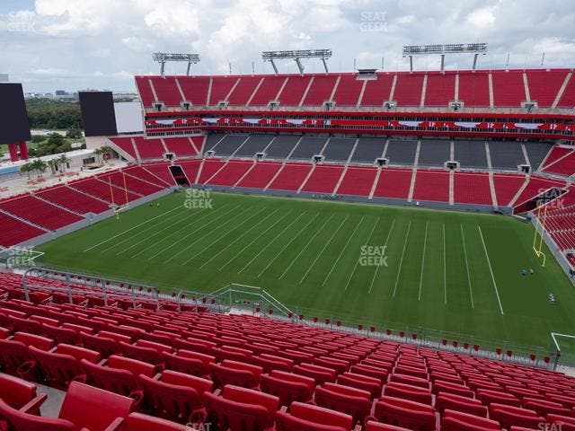 Raymond James Stadium - Section Lower Suite 100 Seat View