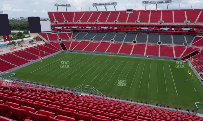 Raymond James Stadium - Section Lower Suite 102 Seat View