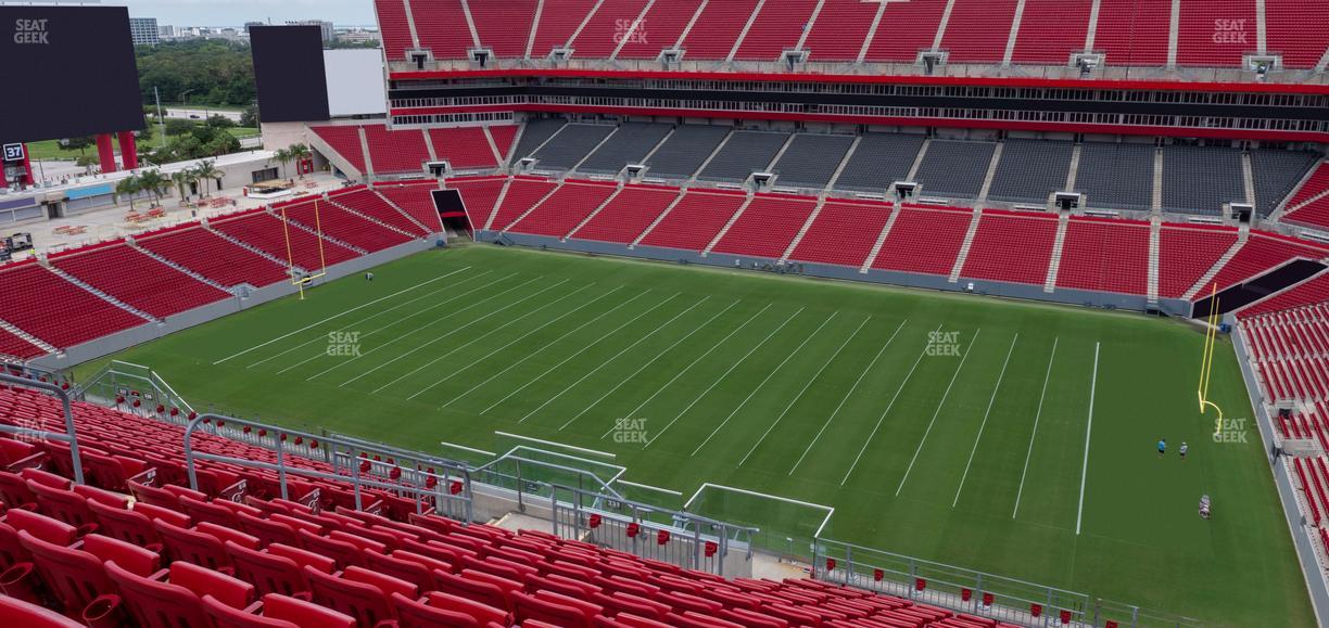 Raymond James Stadium - Section Lower Suite 104 Seat View
