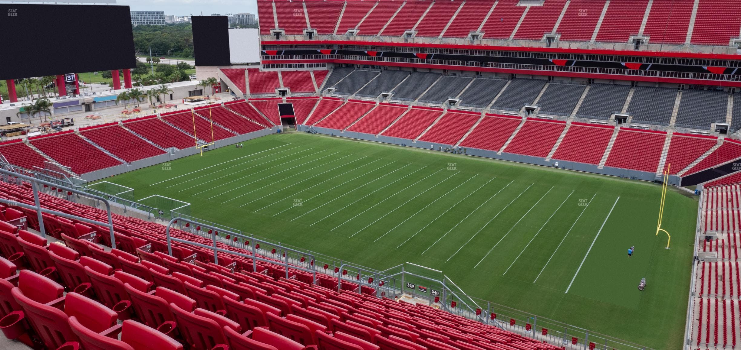 Raymond James Stadium - Section Lower Suite 108 Seat View