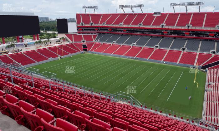Raymond James Stadium - Section Lower Suite 109 Seat View