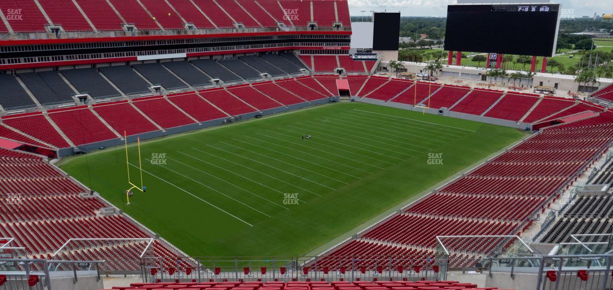 Raymond James Stadium - Section Lower Suite 3 Seat View