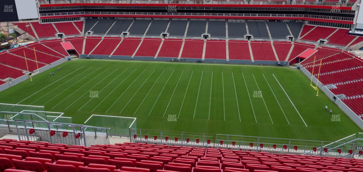 Raymond James Stadium - Section Lower Suite 30 Seat View