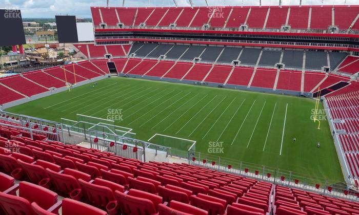Raymond James Stadium - Section Lower Suite 34 Seat View