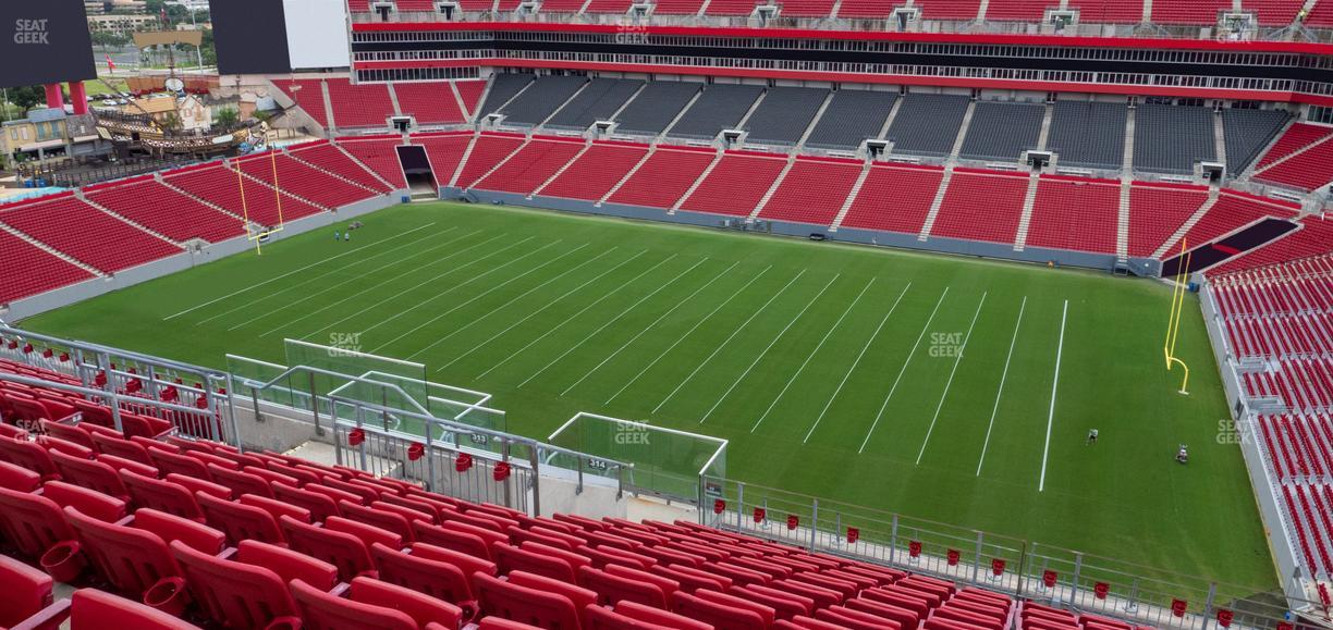 Raymond James Stadium - Section Lower Suite 35 Seat View