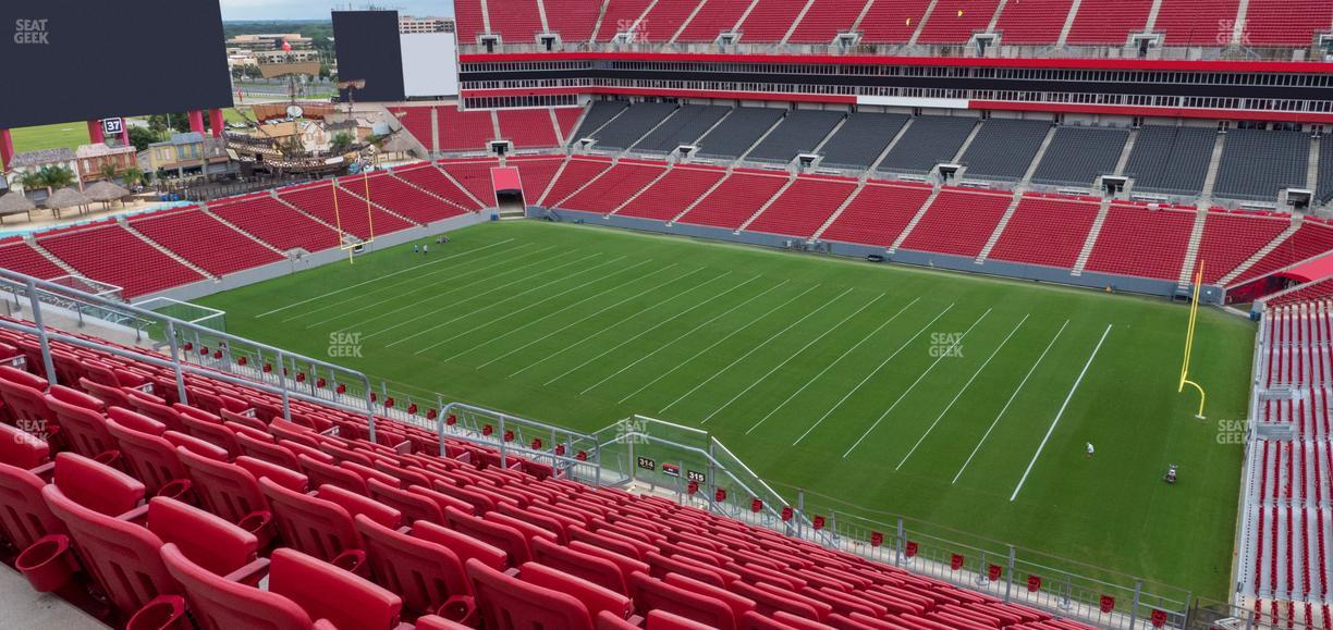 Raymond James Stadium - Section Lower Suite 37 Seat View