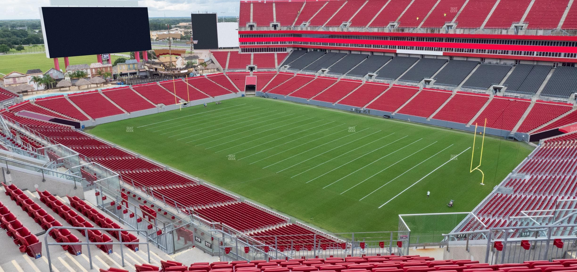Raymond James Stadium - Section Lower Suite 41 B Seat View
