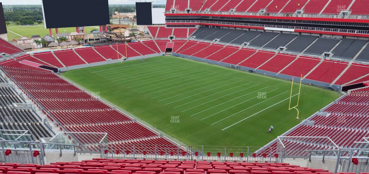 Raymond James Stadium - Section Lower Suite 41 D Seat View