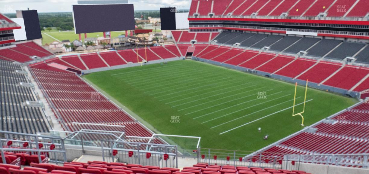 Raymond James Stadium - Section Lower Suite 44 E Seat View