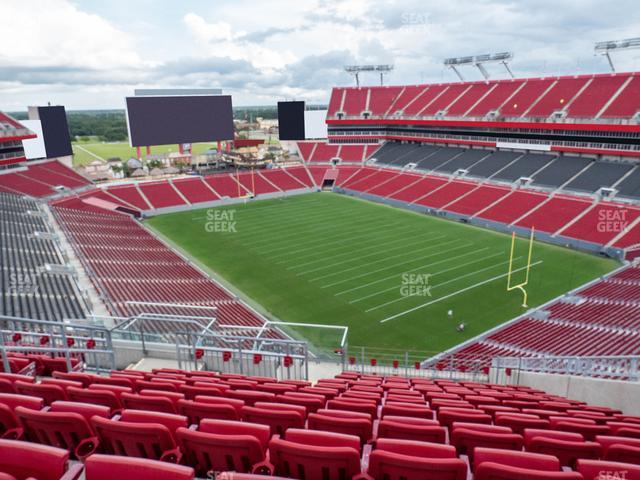 Raymond James Stadium - Section Lower Suite 44 E Seat View