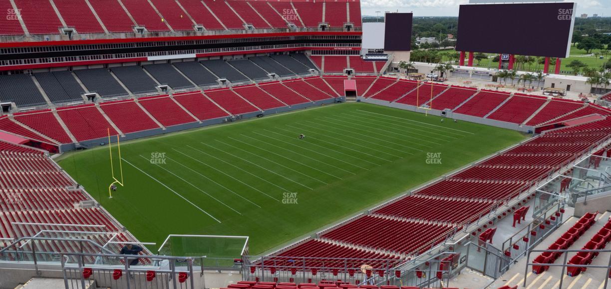 Raymond James Stadium - Section Lower Suite 6 Seat View
