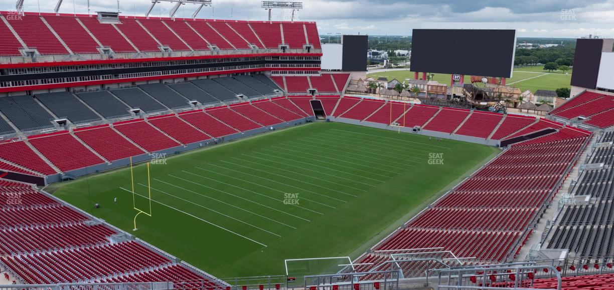 Raymond James Stadium - Section Lower Suite 71 E Seat View