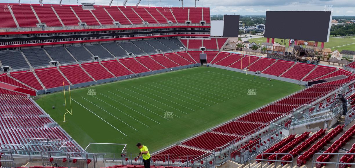 Raymond James Stadium - Section Lower Suite 74 A Seat View