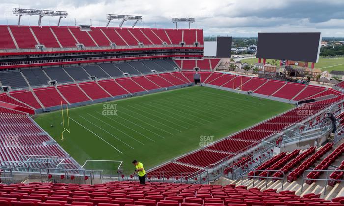 Raymond James Stadium - Section Lower Suite 74 A Seat View