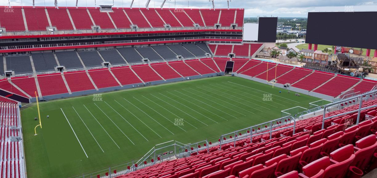 Raymond James Stadium - Section Lower Suite 78 Seat View