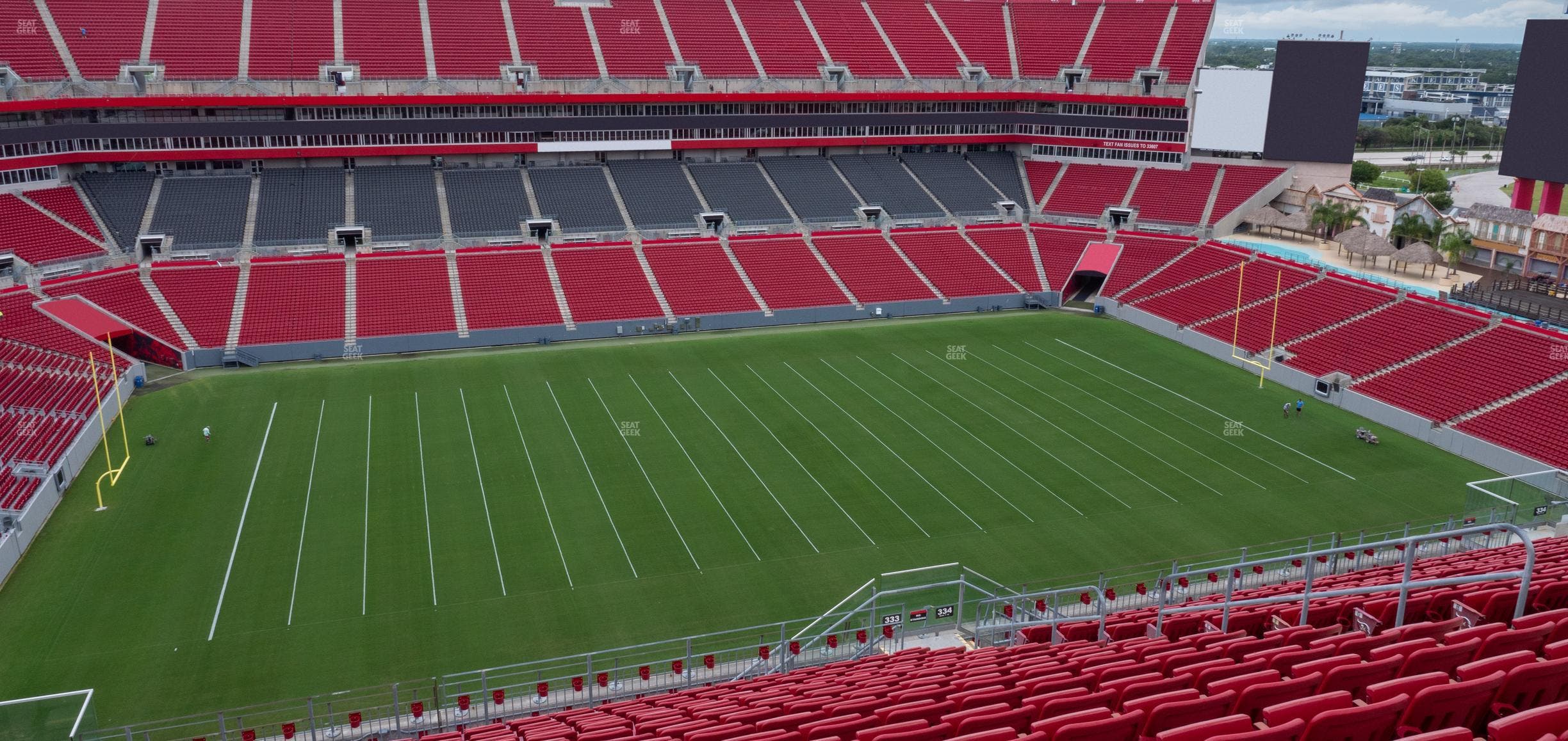 Raymond James Stadium - Section Lower Suite 86 Seat View