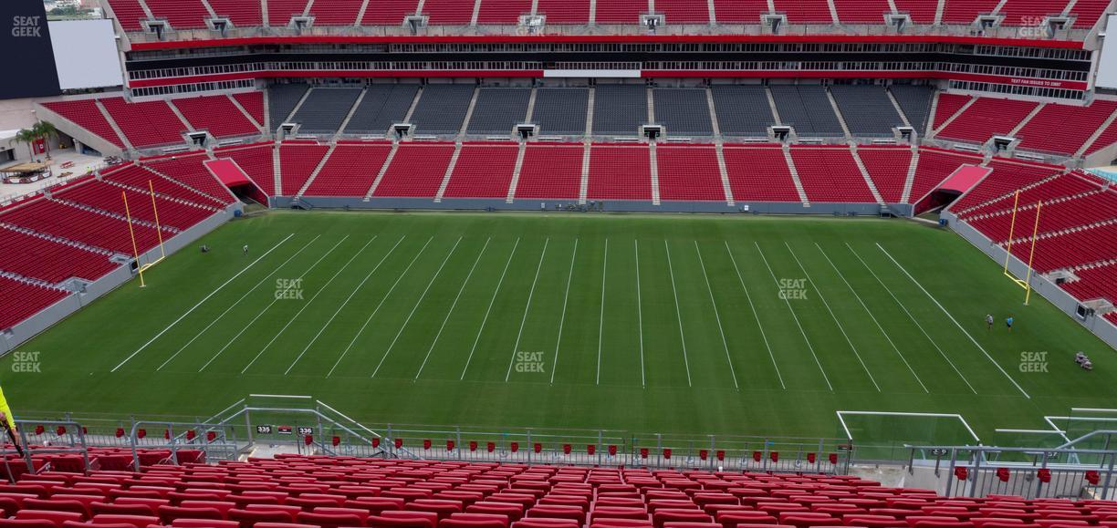 Raymond James Stadium - Section Lower Suite 94 Seat View