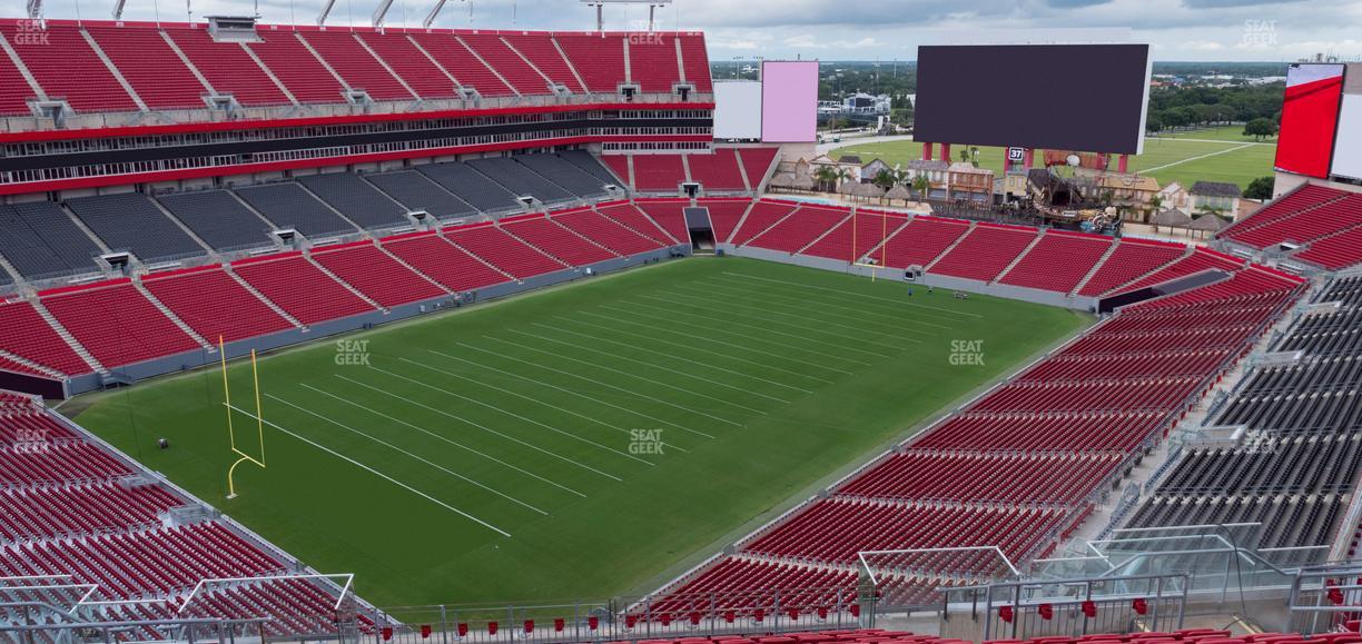 Raymond James Stadium - Section Upper Suite 120 A Seat View