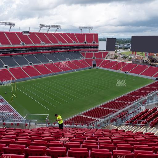 Raymond James Stadium - Section Upper Suite 123 A Seat View