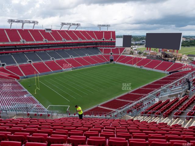 Raymond James Stadium - Section Upper Suite 123 A Seat View