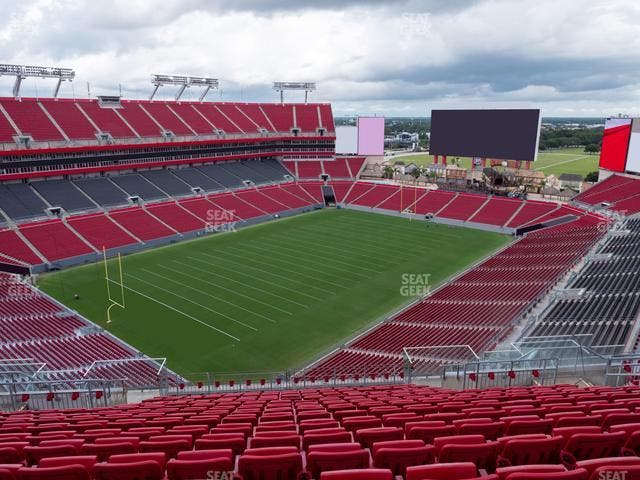 Raymond James Stadium - Section Upper Suite 123 C Seat View