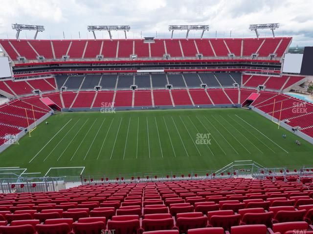 Raymond James Stadium - Section Upper Suite 140 Seat View