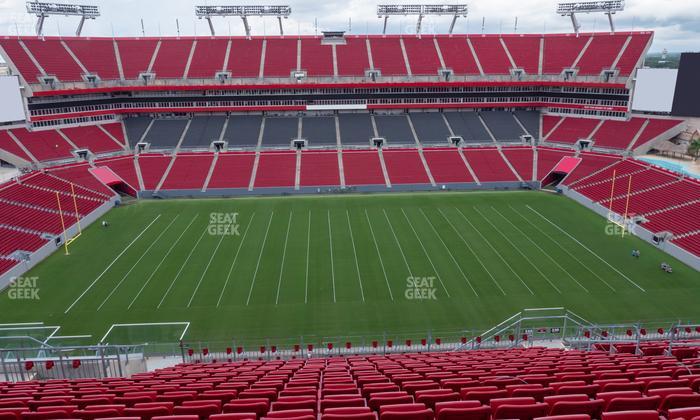Raymond James Stadium - Section Upper Suite 140 Seat View
