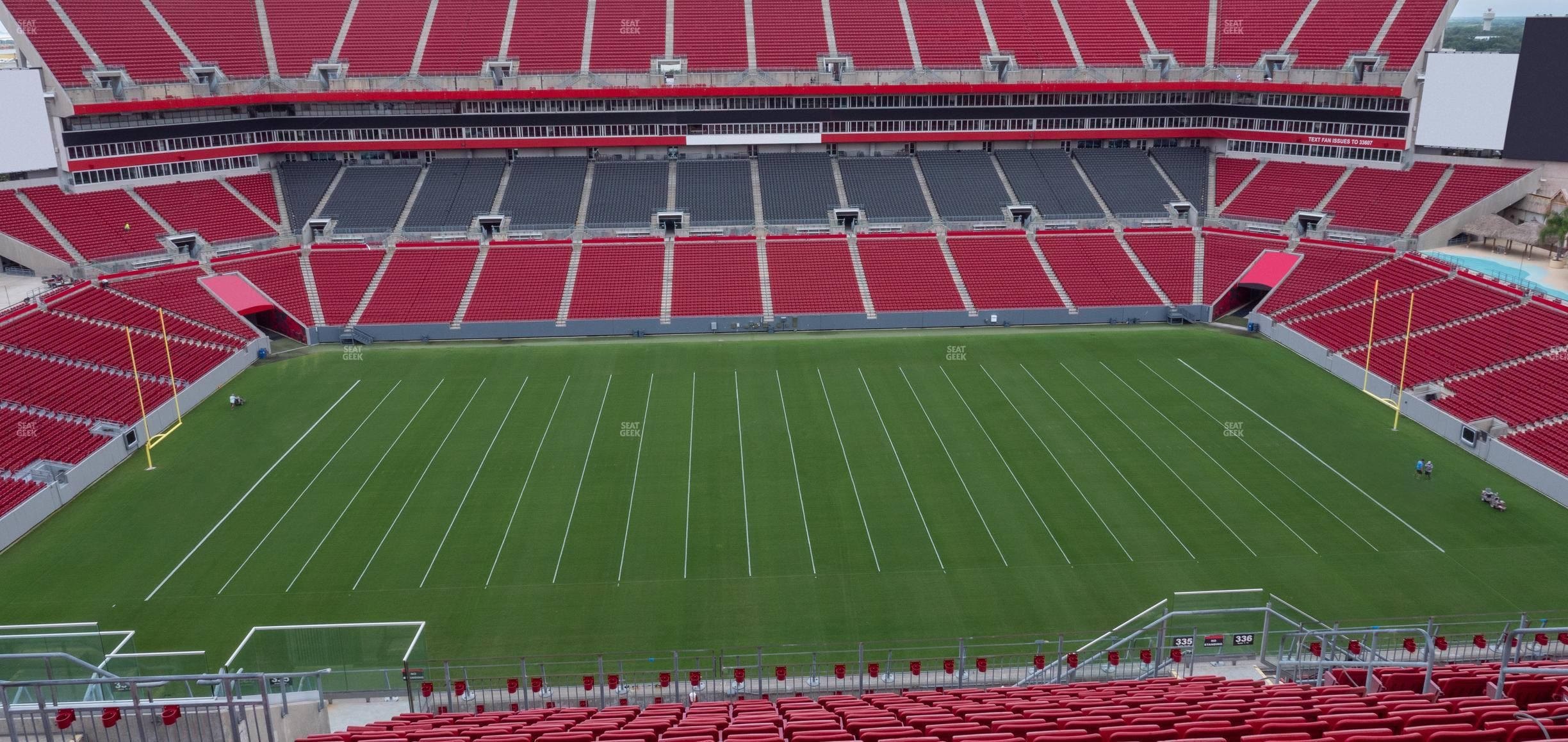 Raymond James Stadium - Section Upper Suite 141 Seat View