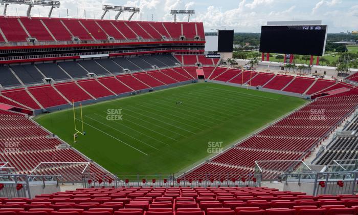 Raymond James Stadium - Section Upper Suite 50 Seat View