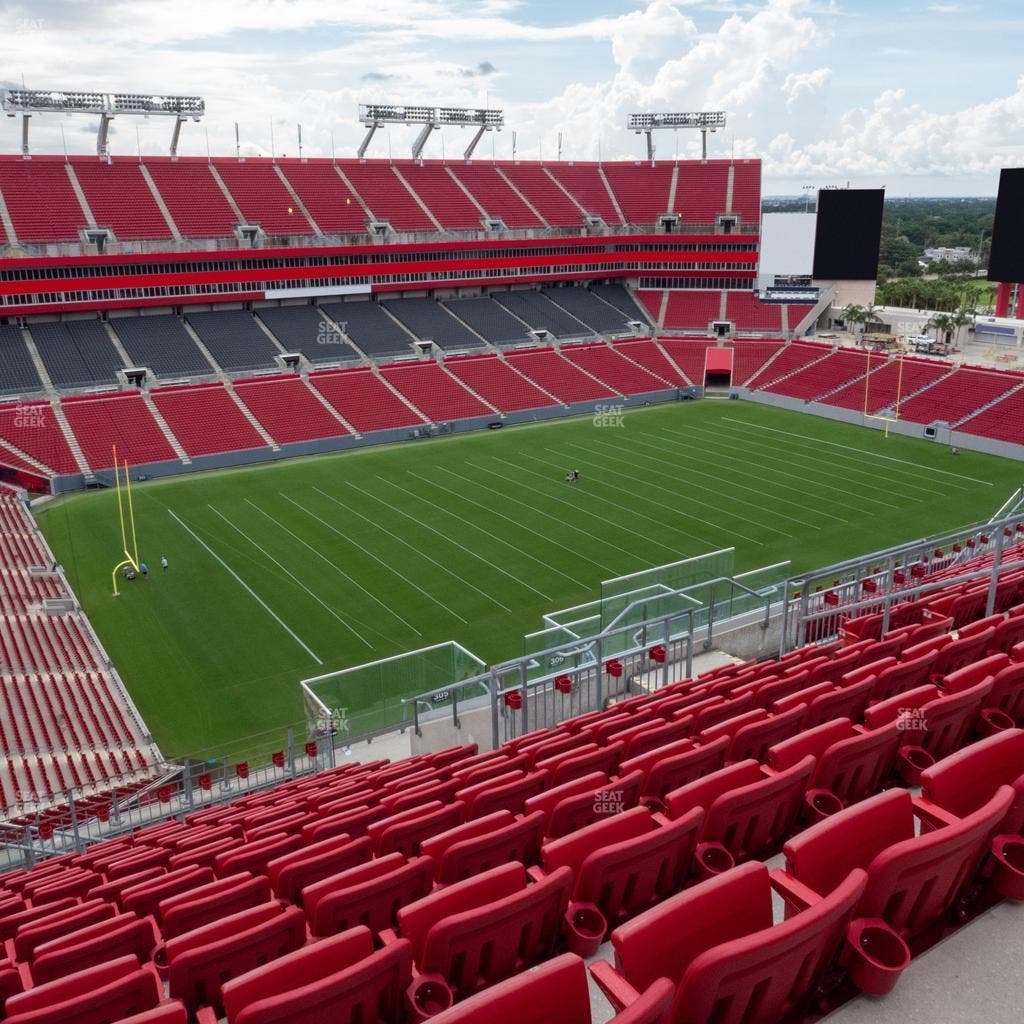 Raymond James Stadium - Section Upper Suite 53 Seat View