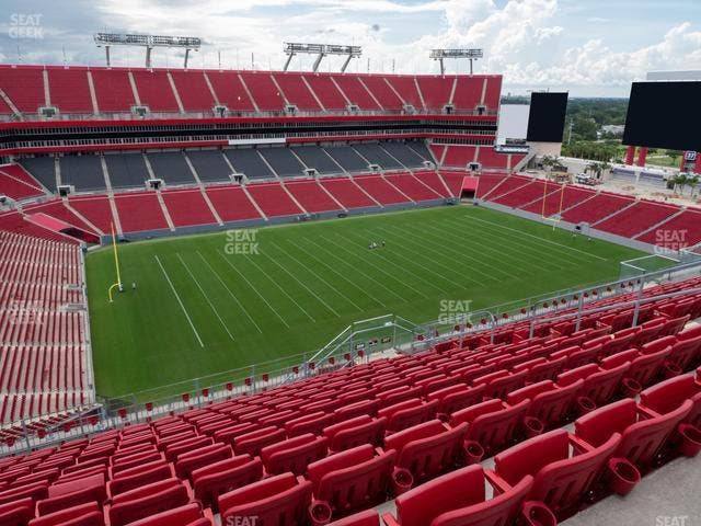 Raymond James Stadium - Section Upper Suite 54 Seat View