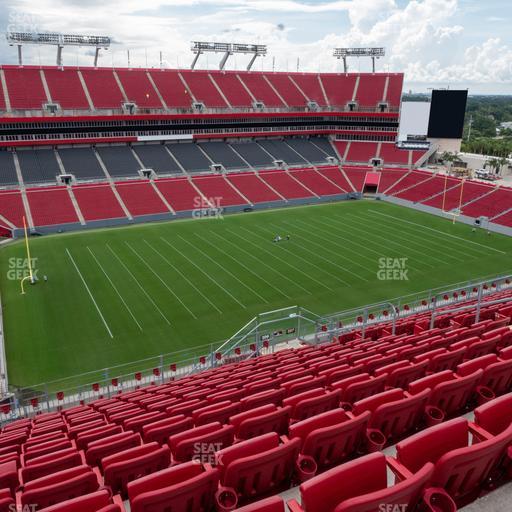 Raymond James Stadium - Section Upper Suite 55 Seat View