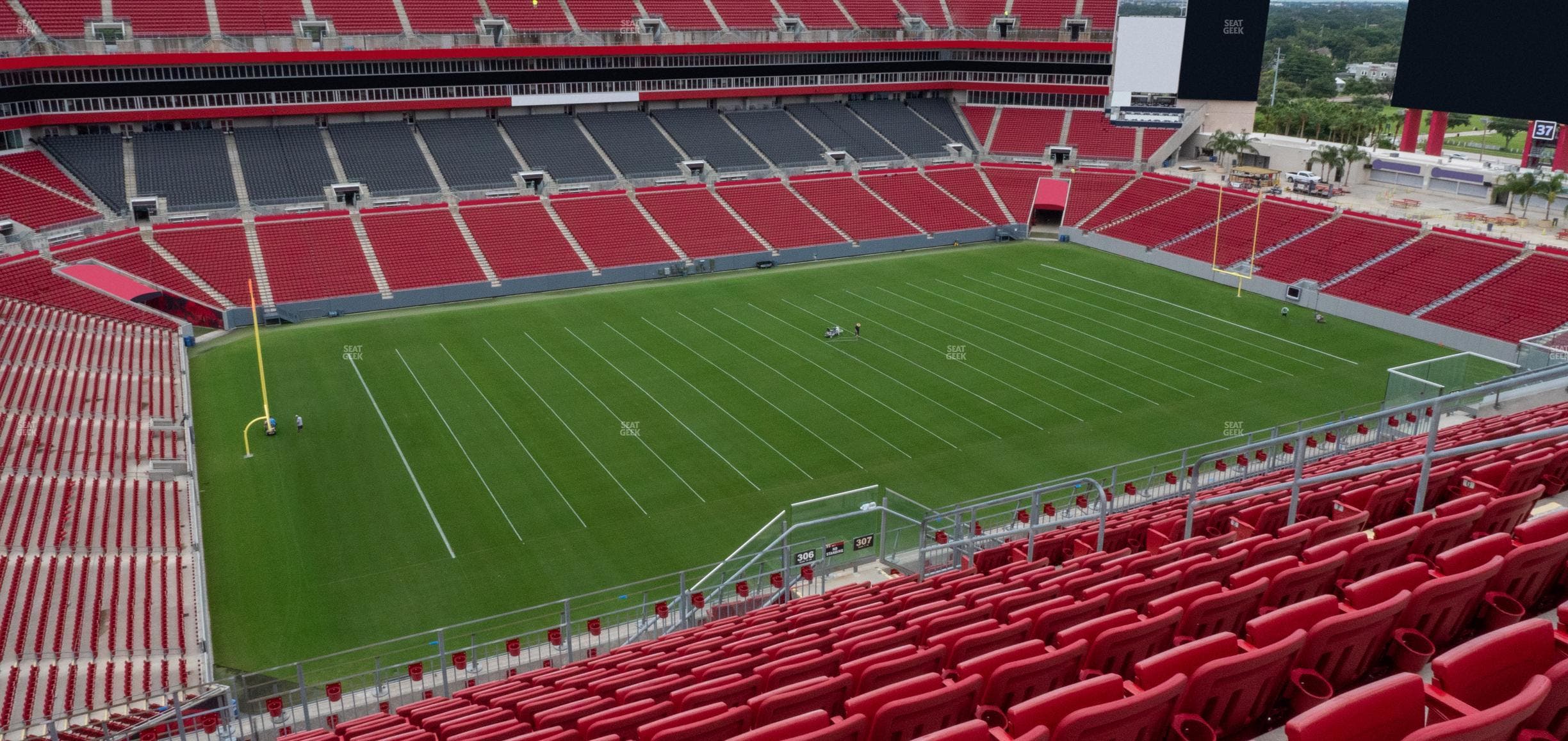 Raymond James Stadium - Section Upper Suite 56 Seat View
