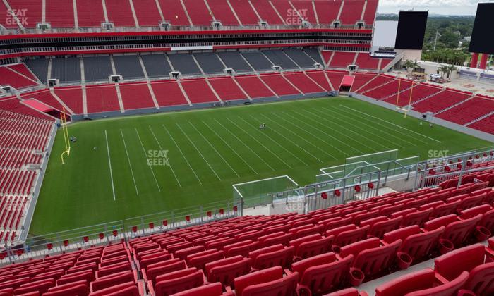 Raymond James Stadium - Section Upper Suite 57 Seat View