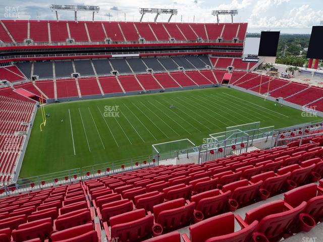 Raymond James Stadium - Section Upper Suite 58 Seat View