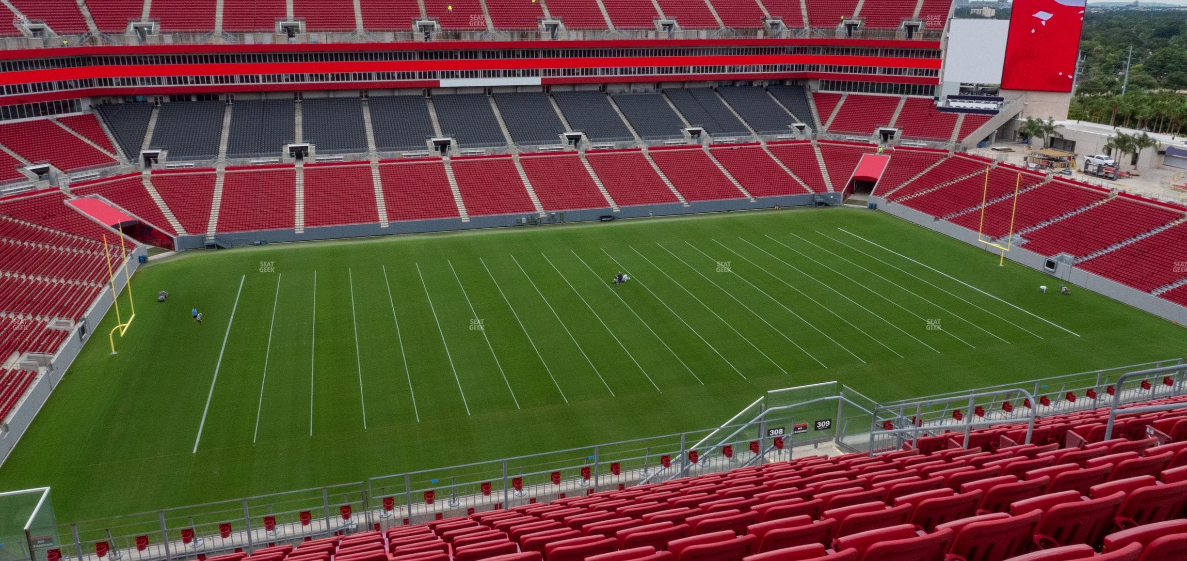 Raymond James Stadium - Section Upper Suite 60 Seat View