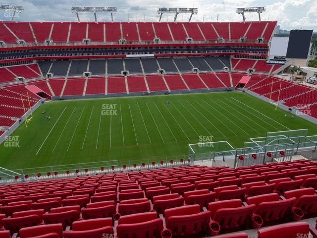 Raymond James Stadium - Section Upper Suite 63 Seat View