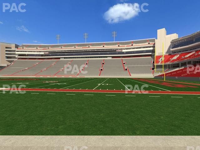 Razorback Stadium - Section 102 Seat View