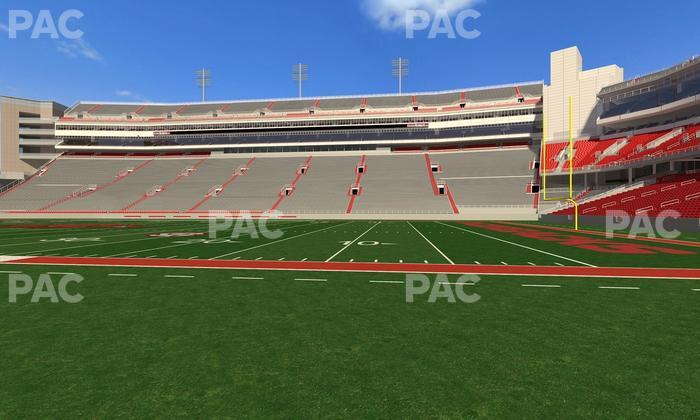 Razorback Stadium - Section 102 Seat View