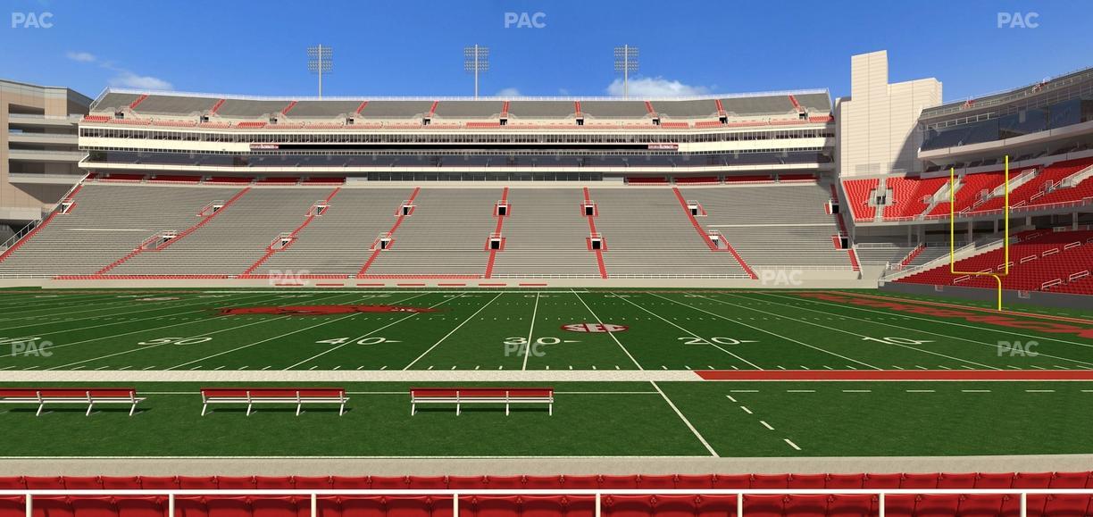 Razorback Stadium - Section 103 Seat View