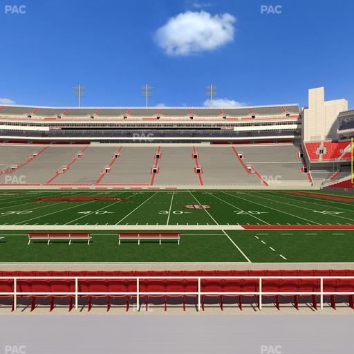 Razorback Stadium - Section 103 Seat View