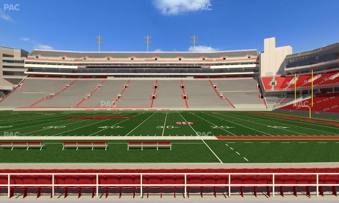 Razorback Stadium - Section 103 Seat View