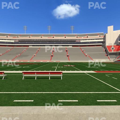 Razorback Stadium - Section 103 Seat View
