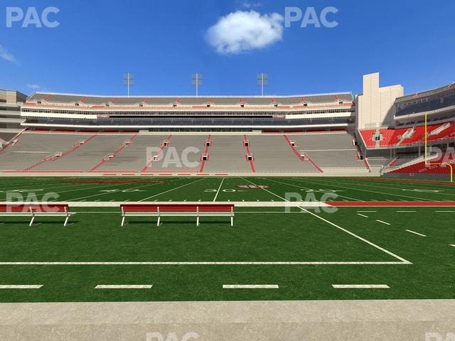 Razorback Stadium - Section 103 Seat View