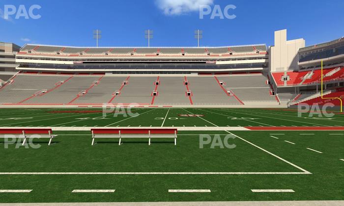 Razorback Stadium - Section 103 Seat View