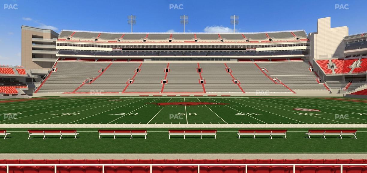 Razorback Stadium - Section 104 Seat View