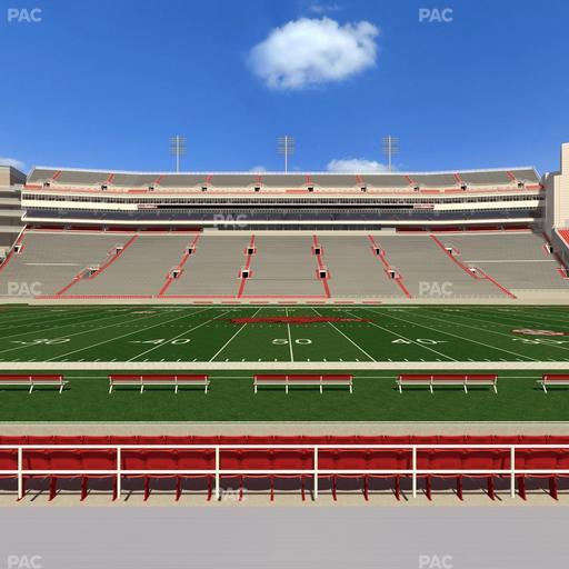 Razorback Stadium - Section 104 Seat View