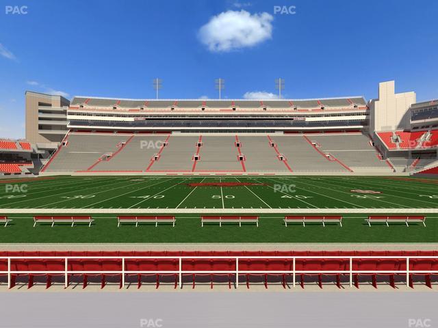 Razorback Stadium - Section 104 Seat View