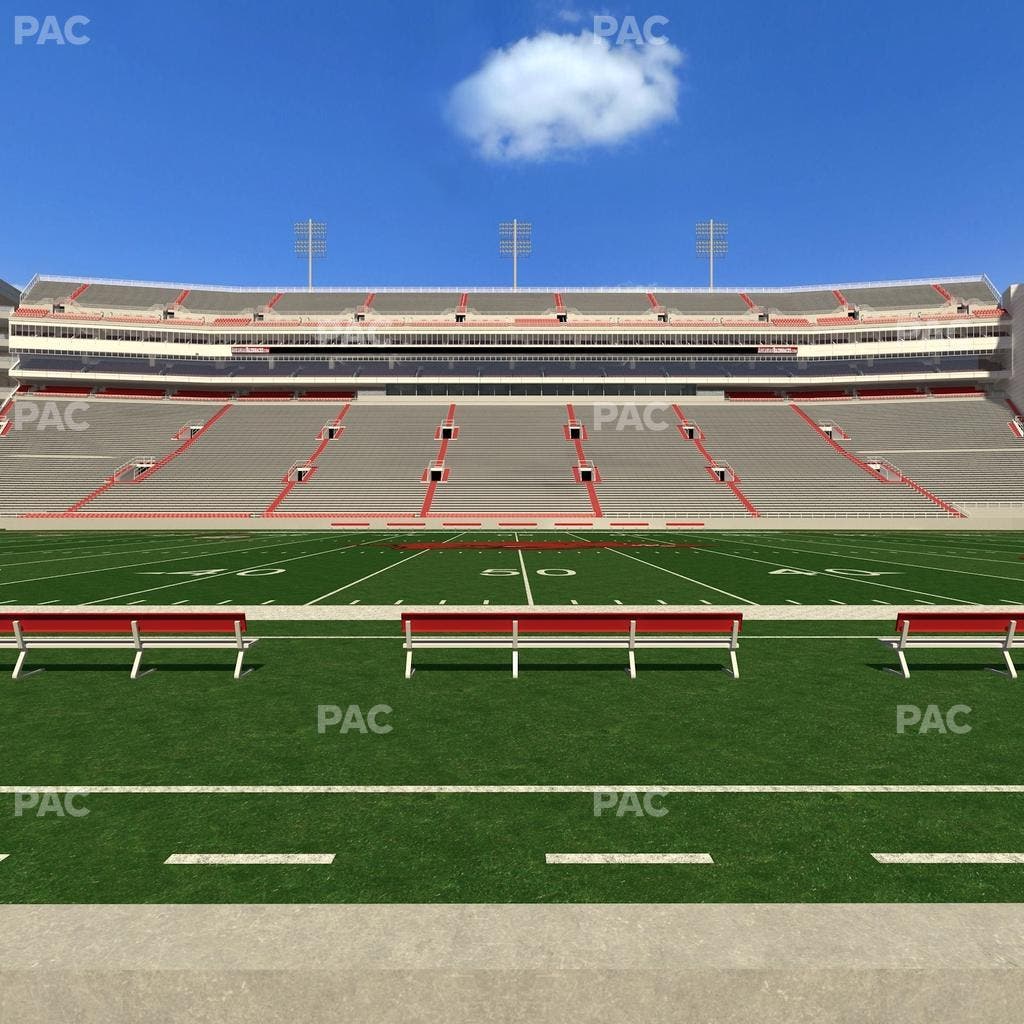 Razorback Stadium - Section 104 Seat View